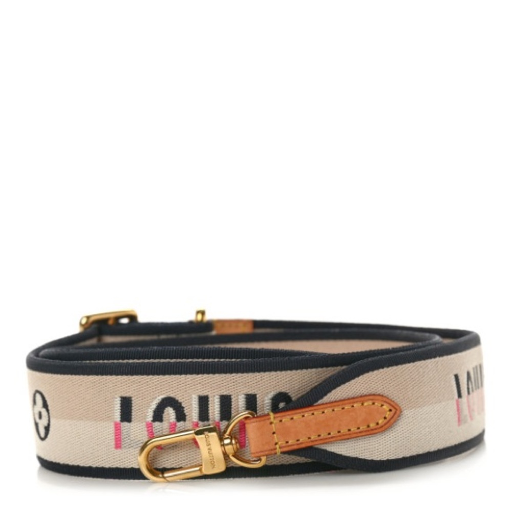 Louis Vuitton Jacquard Diane Shoulder Strap Black